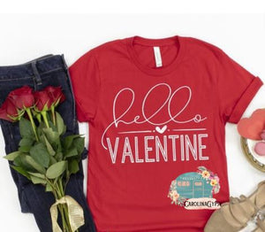 Hello Valentine Tee