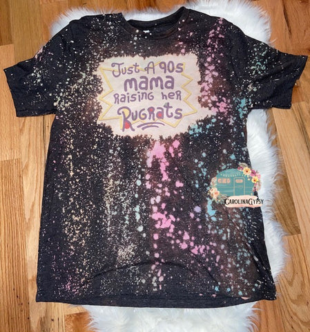 Reverse Tie-Dye Rugrats Tee (As Shown)