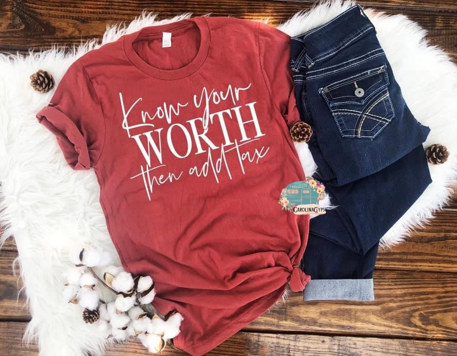 Know Your Worth Tee