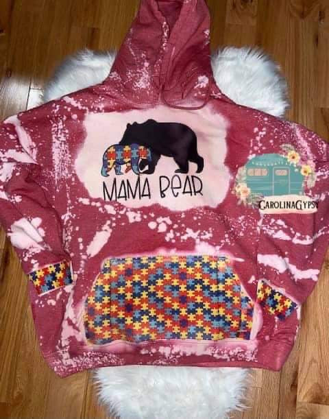 Bleached Mama Bear Hoodie