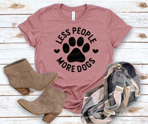 Less people More Dogs