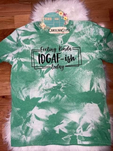 Bleached  IDGAFISH tee